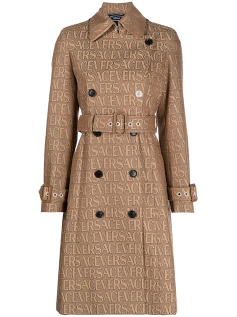 versace sale trenchcoat|versace coats for women.